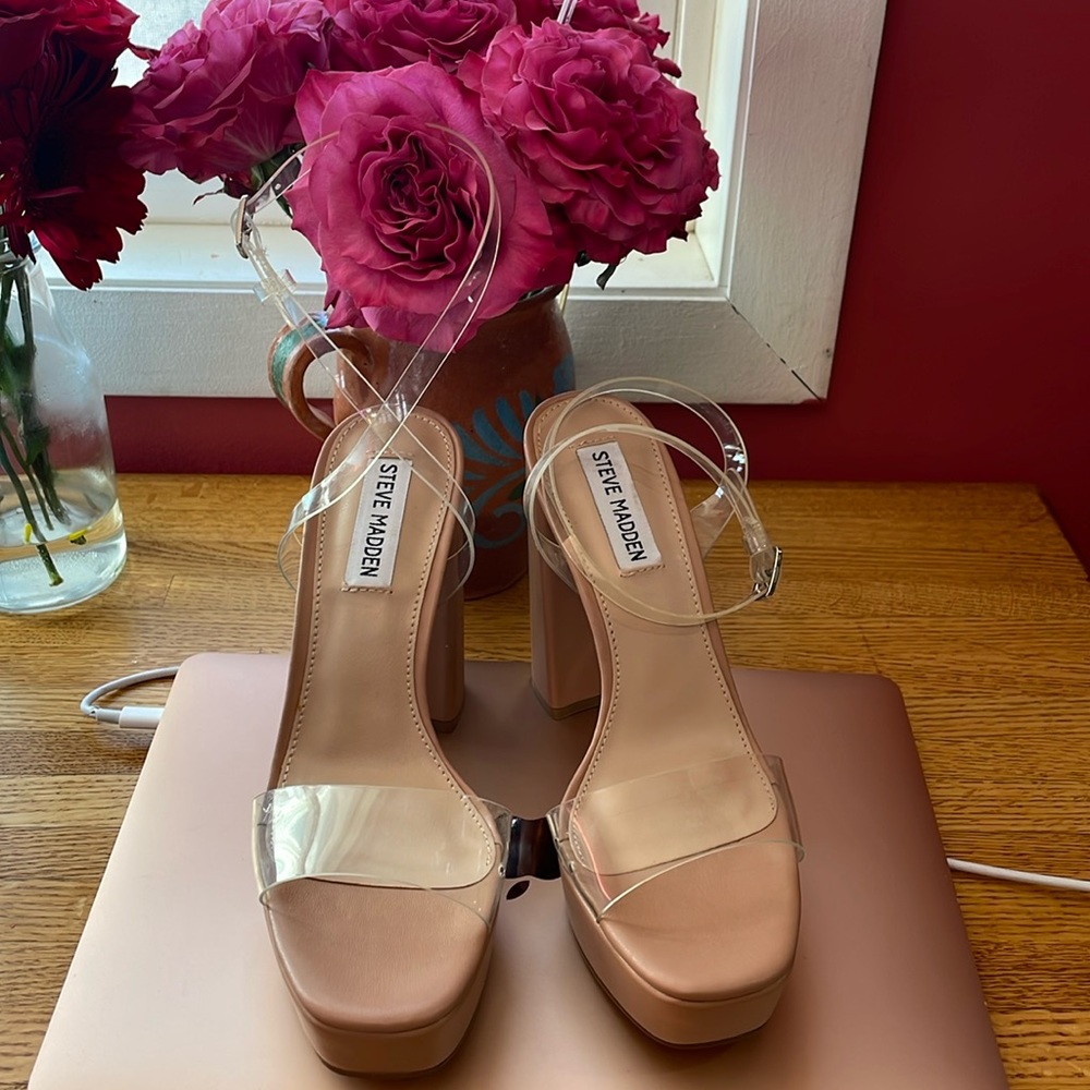 Chunky Sandal Heels